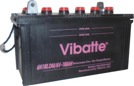 Ắc Quy Tàu Hoả 6N180 ĐM/6V-180Ah - Ảnh 2